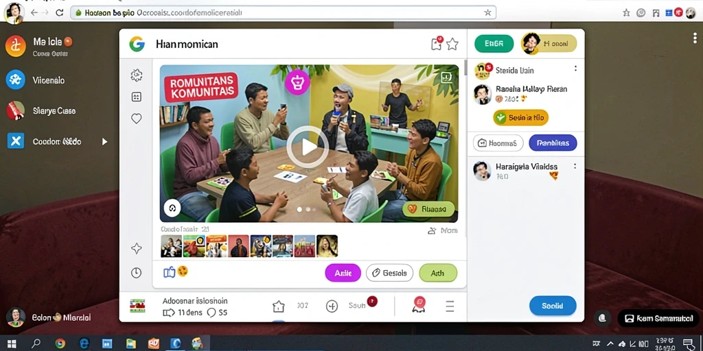 Momen seru saat bermain multiplayer bersama teman.
