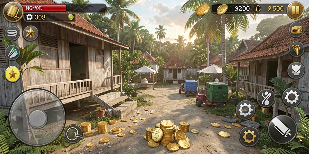 Bonus menarik yang membuat permainan lebih seru.