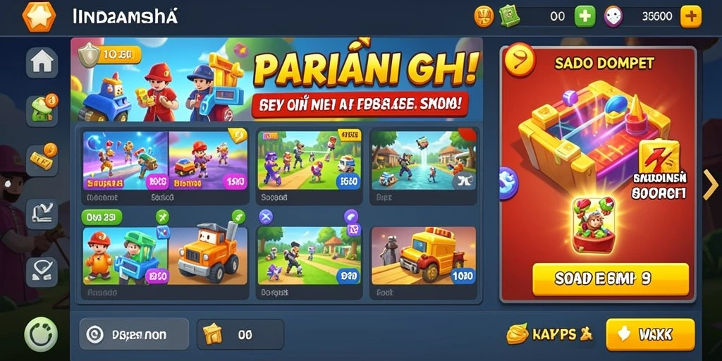 Bonus menarik untuk meningkatkan pengalaman bermain.