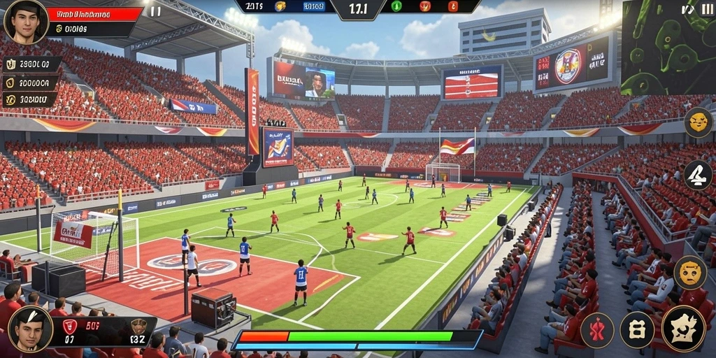 Pengalaman bermain yang imersif dan penuh warna.