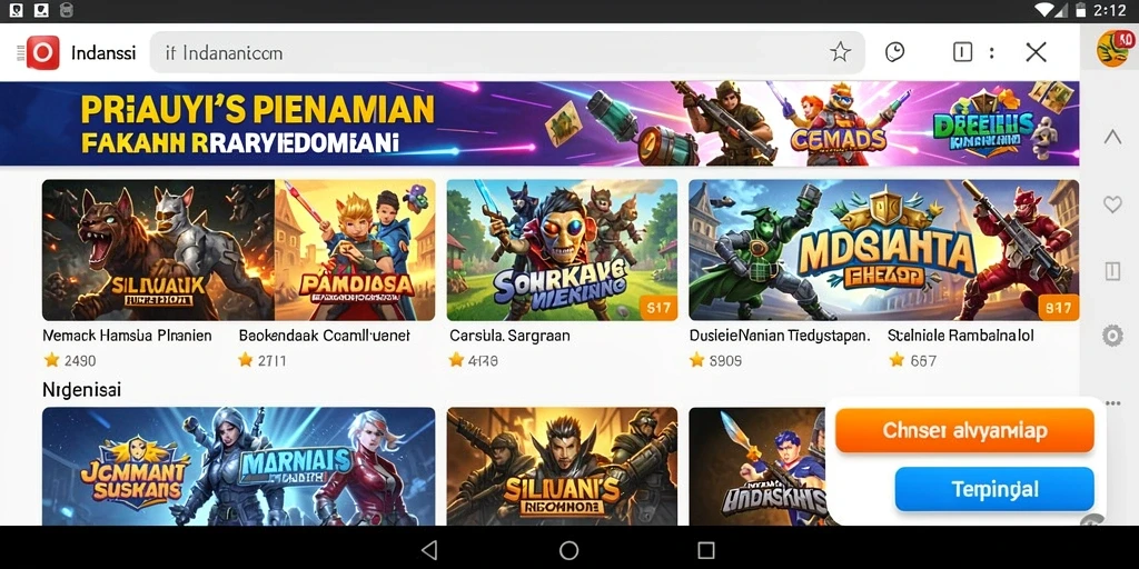 Kompetisi seru dengan pemain dari seluruh dunia.