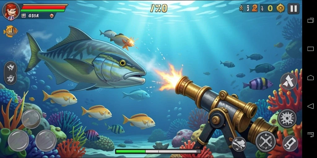Visualisasi mode multiplayer yang seru dan penuh aksi.